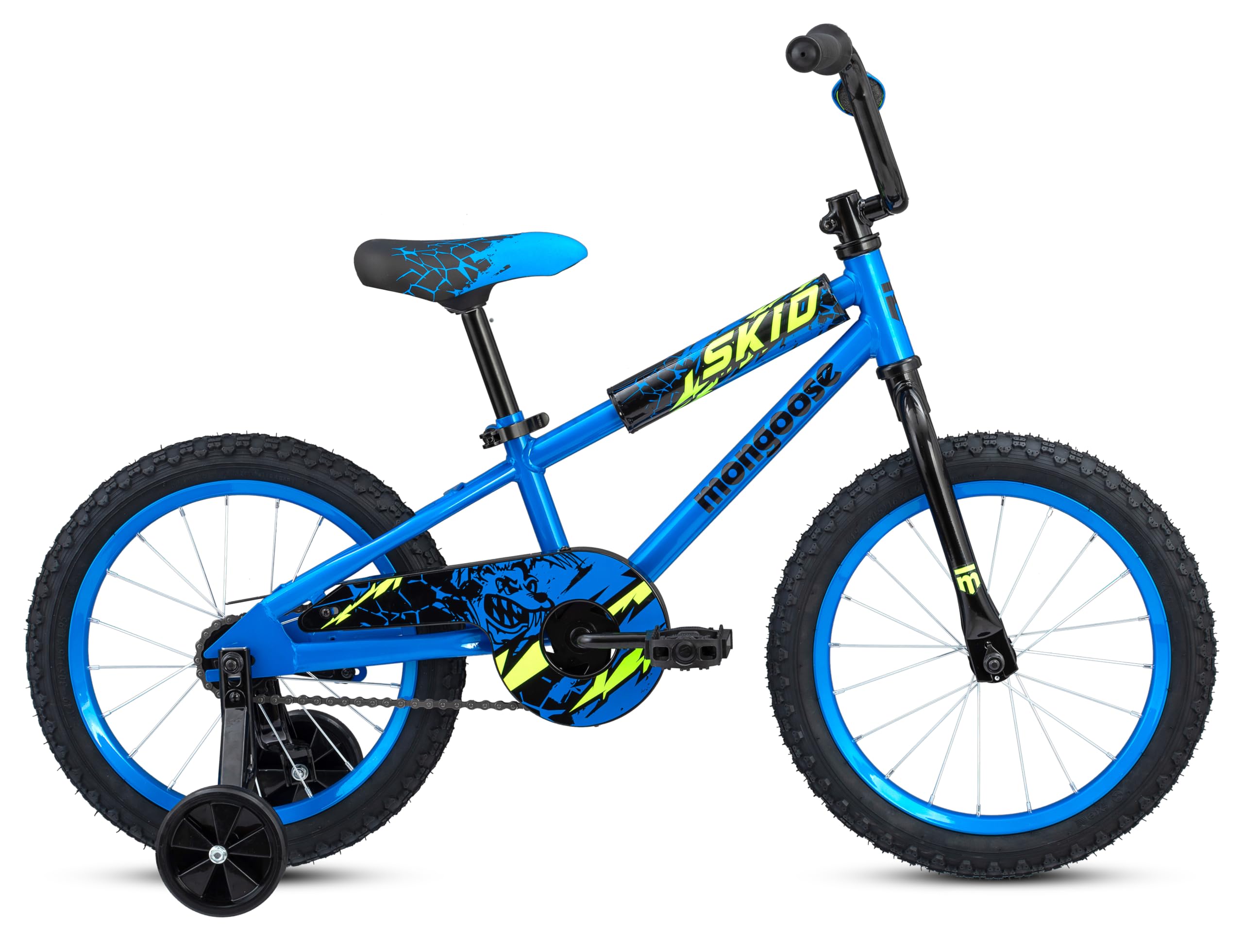 Amazon.com: Mongoose Skid Kids Bike, 16-Inch Wheels, Training